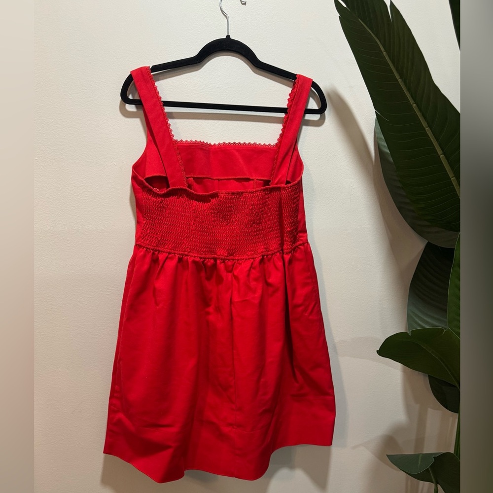 Bohme Red Corset Pinafore Heart Breaker Dress - Picture 5 of 6